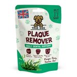 True Dog Plaque Remover 200g - 100% Natural Dental Care - Tartar & Plaque Off