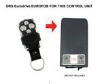 Garage Door Roller Shutter Remote Control Key Fob DRS Eurodrive Receiver EUROFOB