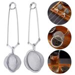 Stainless Steel Tea Infuser Spoon Mesh Tea Ball Strainer with Handle
