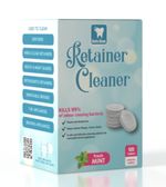 120 Retainer & Aligner Cleaning Tablets – 4 Month Supply Fresh Mint