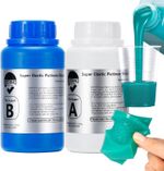 BBDINO Super Elastic Silicone Mould Making Kit 8A Jade Green Trial 600G