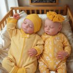 Reborn Dolls Twins - 20-inches Realistic Newborn Baby Boy Girl Dolls Twins
