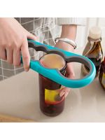 4 IN 1 JAR AND BOTTLE OPENER - KITCHEN GADGET FOR OPENING LIDS - JARS & BOTTLES)