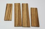 ZEBRAWOOD  Wood Knife Scales  Handle blank knife making Exotic wood