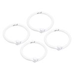 Loose Leaf Binder Rings (30mm/1.2 Inch) 4Pcs, Steel Key Ring