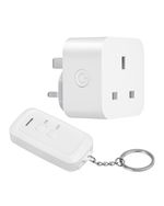 DEWENWIL Remote Control Sockets, Programmable Wireless Light Switch 13A/3120W