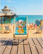 1 Rare Beavertown Neck Oil Skull Deck Chair Brand New Garden Furniture Man Cave 