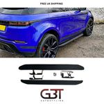 Side Step Running Board Fits Range Rover Evoque 2018+ Facelift L551 All Black