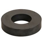 Y30BH Ferrite Ring Magnet - 50mm O.D x 25mm I.D x 10mm thick - 4kg Pull