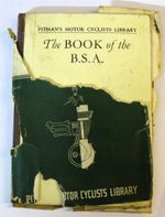 BSA Twin/Singles 1936-1949 Pitmans Motorcycle Maintenance Handbook D9-T.5309