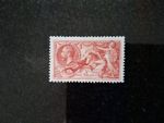 GB KGV 5/- ROSE RED  SEAHORSE STAMP. MNH ,NO GUM.