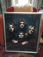 Queen Framed Picture Bohemian Rhapsody Music Poster Print