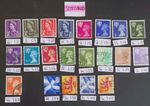 British Regional Machin / Wilding Issue Scotland, Elizabeth II Off Paper