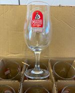 Madri Excepcional Stemmed Pint Beer Glass - brand new 2026 design x1 glass