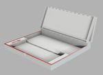 Raspberry Pi400 Folding Case - Tray for keyboard and screen - Huge footprint