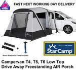 Starcamp Quick and Easy AIR MHA 265 LOW Top Campervan Motorhome Awning VW T4,T5