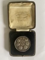 Antique Sterling Silver Medal Birmingham Hallmark Chrysanthemum Society 61 g