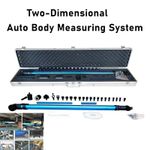 2D Auto Body Measuring System Auto Chassis Tram Gauge Car Repair Frame Machine