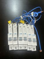 Job Lot 6 x Hager RCBOs B6 x 2 B10 x2  B40 X2 30mA Type AC 30mA Circuit Breaker