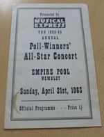The Beatles  Gerry And The Pacemakers  1963 NME Poll-Winners Concert Program