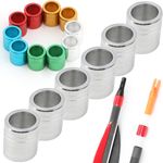 60x Archery Explosion Proof Ring Nock ID6.2mm Arrow Shaft DIY Bow Hunting Target