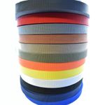 Polypropylene Webbing Strap Tape Choice of Colour Width And Length