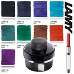 LAMY T52 Ink Bottle 50ml - CHOOSE  COLOUR - for Fountain / Dip Pens - Uk Seller