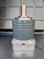 Beckhoff AG2210 low-backlash planetary gearbox, model LP 090S-MF1-7-0D1-3S.