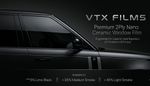 VTX Films 2Ply Nano Ceramic Window Tint Film UV Heat Protection Premium Material