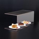 Clear Acrylic U-Shape Sneeze Screen Food Guard Cough Display Markets Festivals