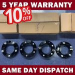 FOR LAND ROVER DEFENDER L663 BLACK WHEEL SPACERS (4) 30MM ALUMINIUM SPACER SET