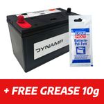 C31-750 Commercial  Battery Dynamp DC317 12V 90Ah 750CCA + Free Clamp Grease