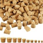 10/5Pcs Various sizes Tapered Cork Plugs Suitable for Most Wine and Beer Bottle