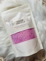 Snow Angels Foaming Bath Salts Pouch Large Epsom Salts Bath Soak Gift