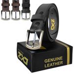 Mens Leather belts 100% genuine Leather black brown 30''- 72'' waist size bkl-02