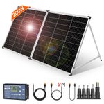 Dokio 200W 12v Foldable Solar Panel For RV Car Battery Camper Home Garden