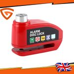 Alarm Motorbike Lock Cycle Bike Motorbike Disc Lock Motorcycle Alarm Lock Pin