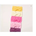 5Pcs/Set Baby Headband Cute Bowknot Newborn Girls Hair Band Soft Elastic Kids