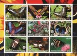 Butterfly 2002 MNH stamp sheetlet