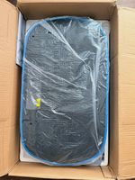 Merach MR-2398 Oscillating Vibration Plate with Remote & Manual, Black/Blue