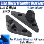 For Polaris Slingshot Side Mirrors Replacement Mounting Brackets Pair 2015-2025