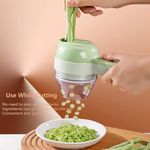 5 in 1 Electric Vegetable Cutter Portable Rechargeable Wireless Food Chopper UK