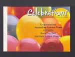 Aust 2003 Celebrations Prestige Booklet, Overprinted Cricket World Cup Winners