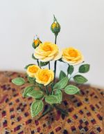 Handmade Crochet Rose