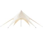 Star Canopy 600D Canopy Tent with Stakes Large for Glamping, Campers