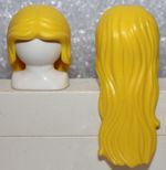 Playmobil Hair 2 Wigs " Blonde Long " Viking Pirate Woman