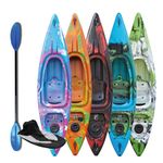 Kayak Sit In Deluxe One Man - Large Cockpit - FREE Paddle & Spray Deck - Riber