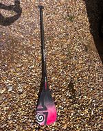 Rare red Starboard 2-Piece Paddle Hybrid Carbon S35 Round 29mm Shaft 3K Prepreg