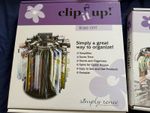 Simply Renee Clip It Up spinning rotating craft scrapbook organizer 2 tier