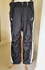 Women’s Vintage O’Neill Logo Ski Pants /Snow Sports Trousers Black Size 38”/Med